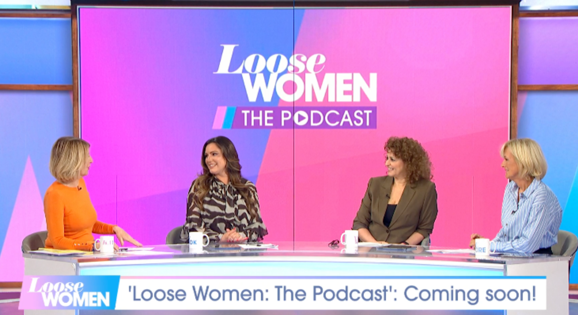 Loose Women panel today