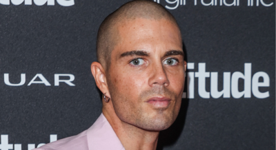 Max George on the red carpet