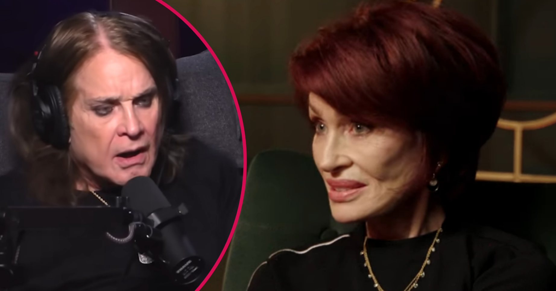 Ozzy Osbourne and Sharon Osbourne