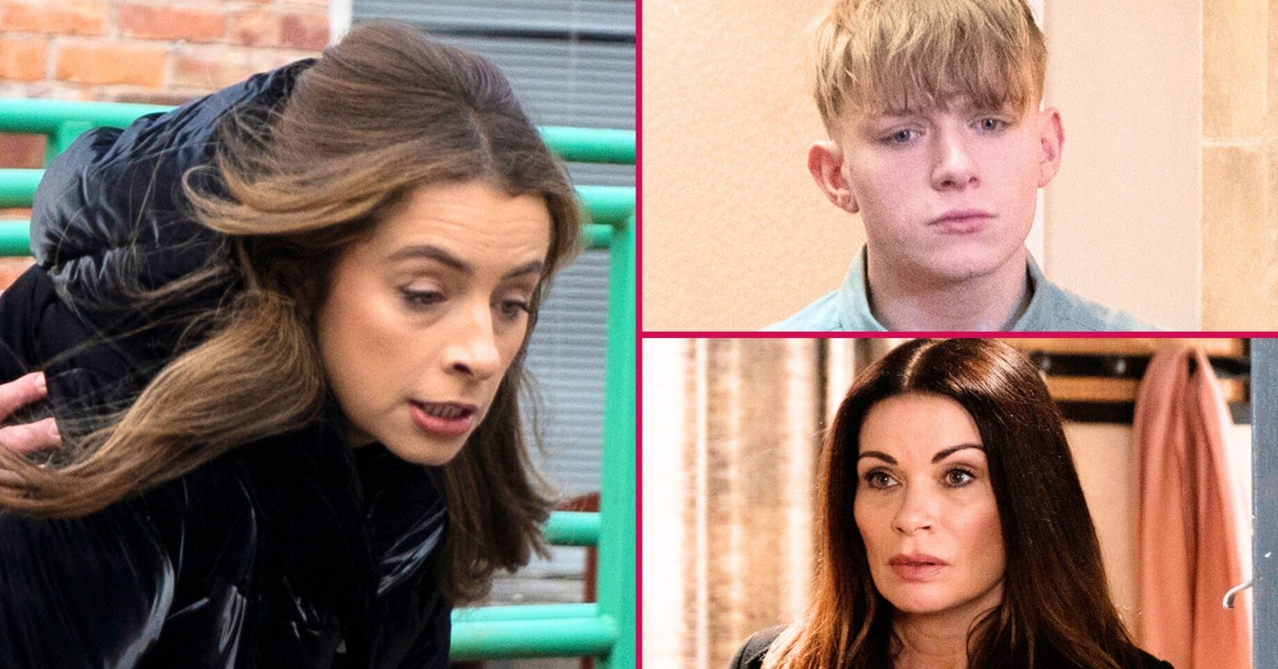 Coronation Street's Daisy, Max, Carla