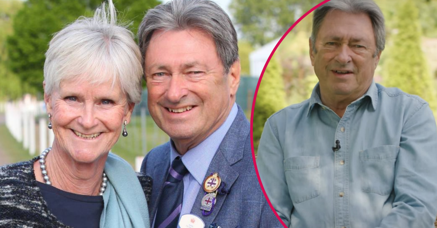 Alan Titchmarsh and wife Alison