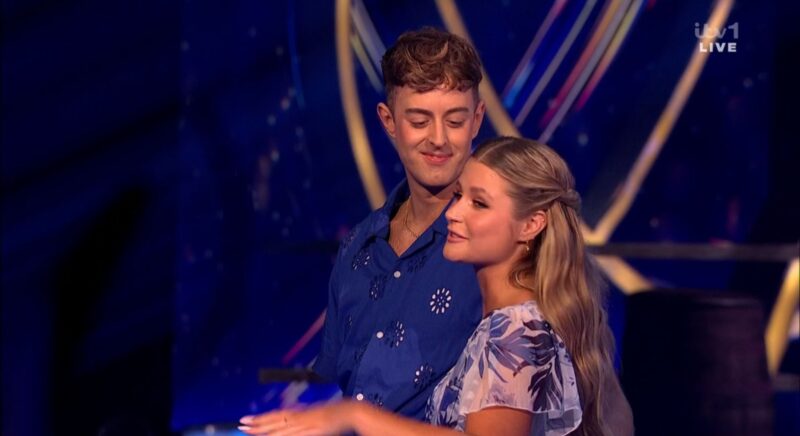 Mollie Pearce and Colin Grafton on Dancing On Ice