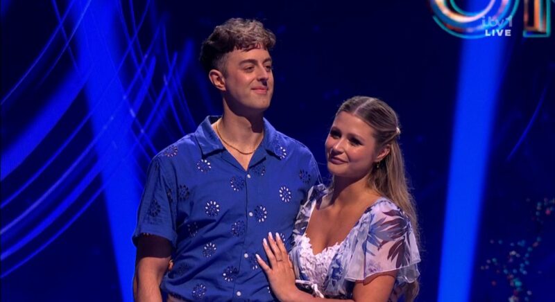 Mollie Pearce and Colin Grafton on Dancing On Ice