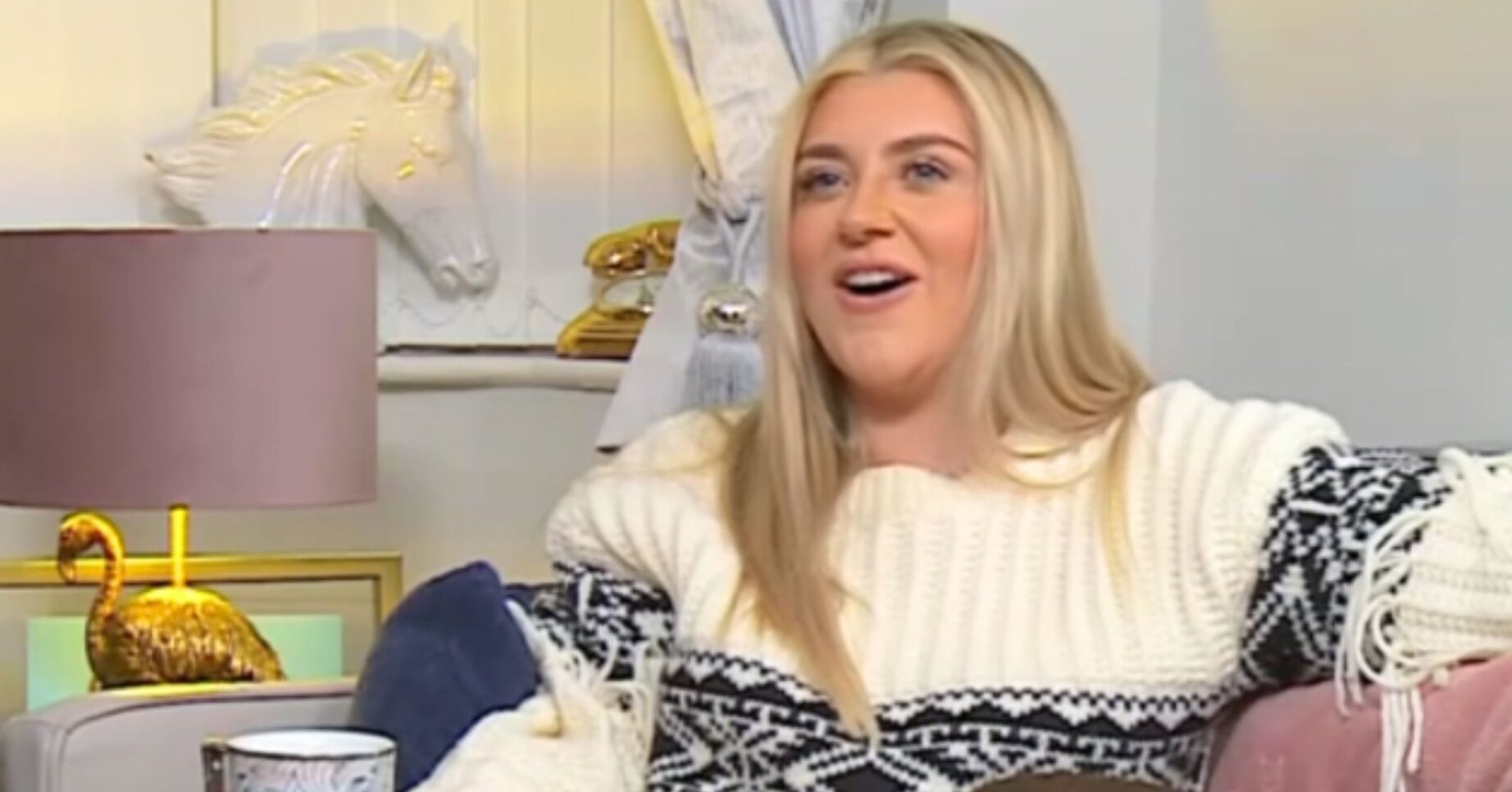 Izzi Warner on gogglebox