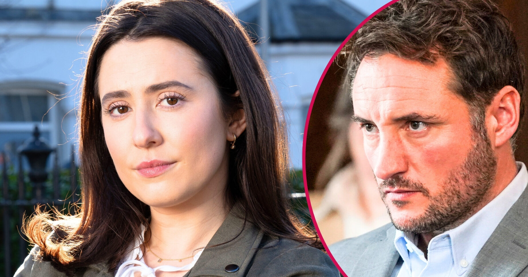 EastEnders' Bex, Martin in a bubble