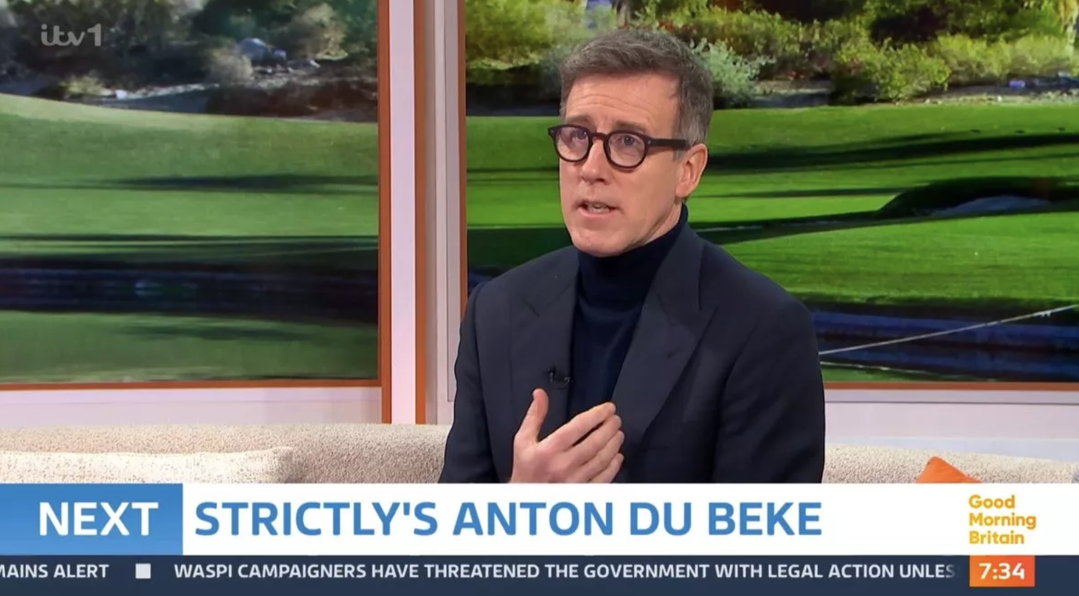 Anton Du Beke on Good Morning Britain