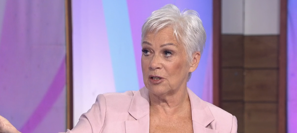 Denise Welch opens up on Loose Women in pink outfit