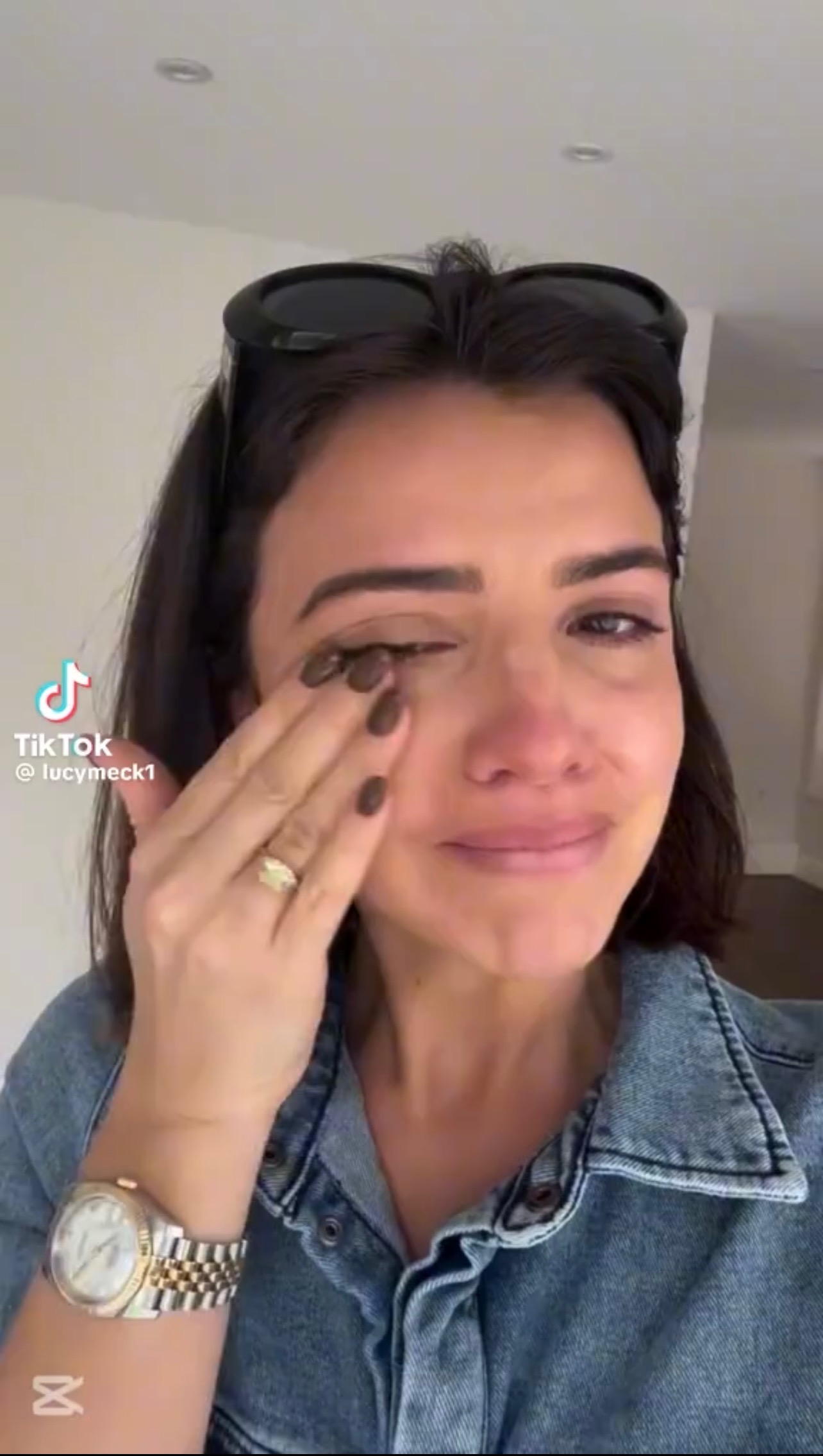 Lucy crying