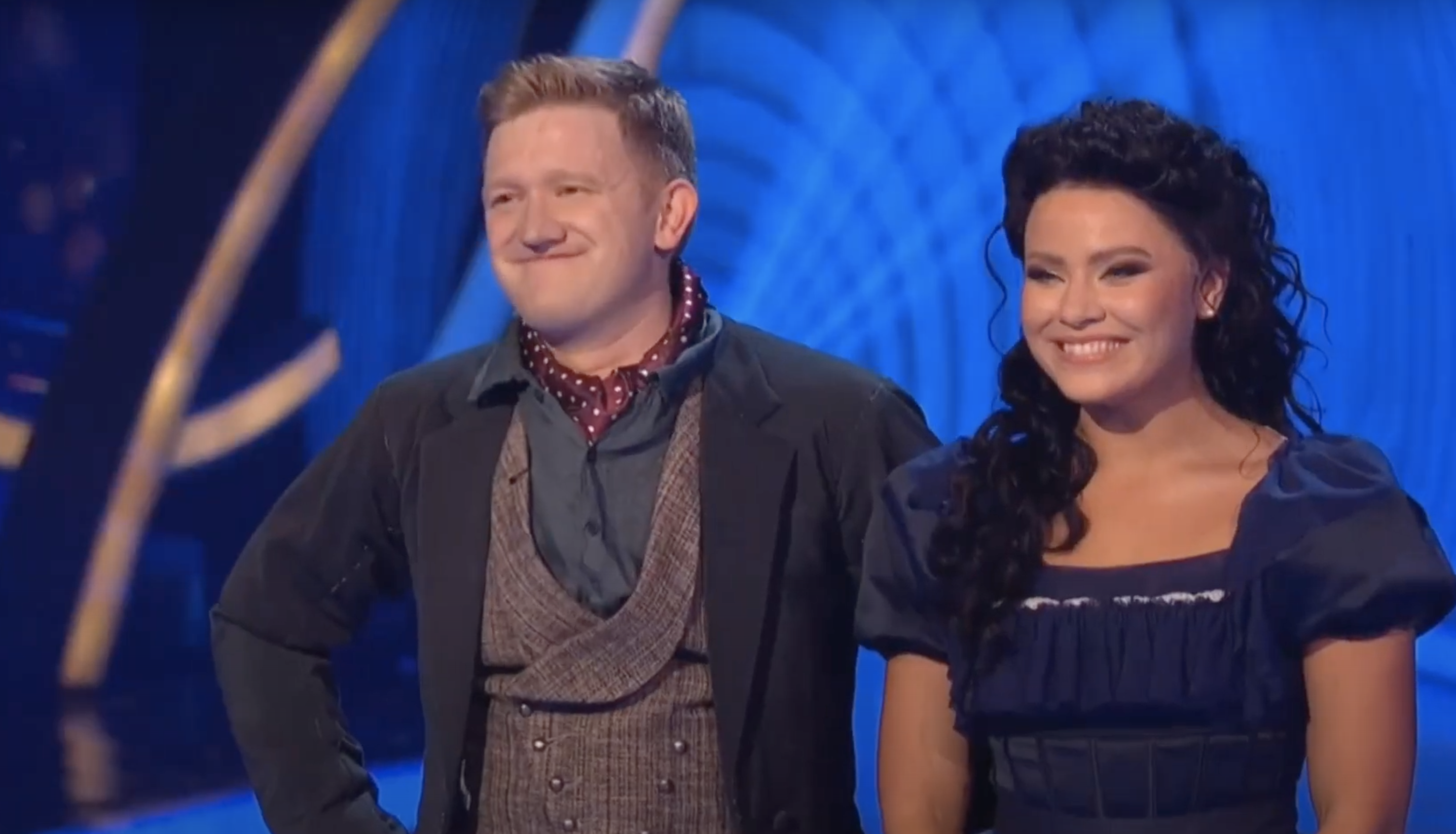 Molly Lanaghan and Sam Aston on Dancing On Ice