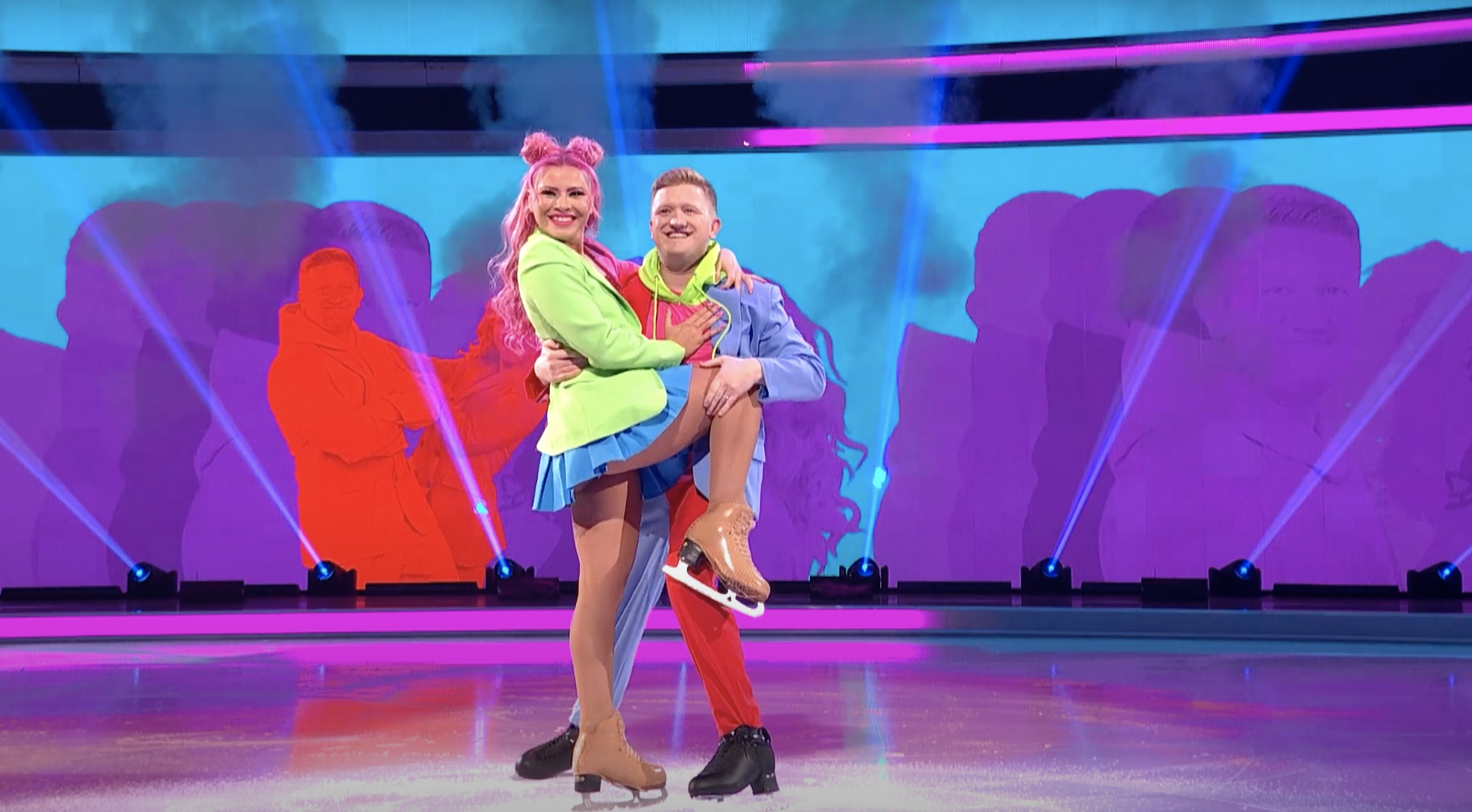 Molly Lanaghan and Sam Aston on Dancing on Ice