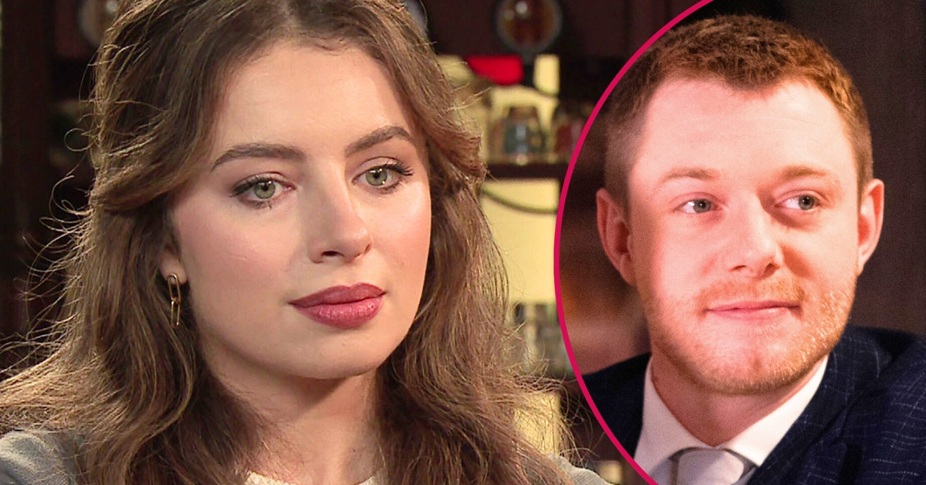 Coronation Street's Daisy, Daniel in a bubble