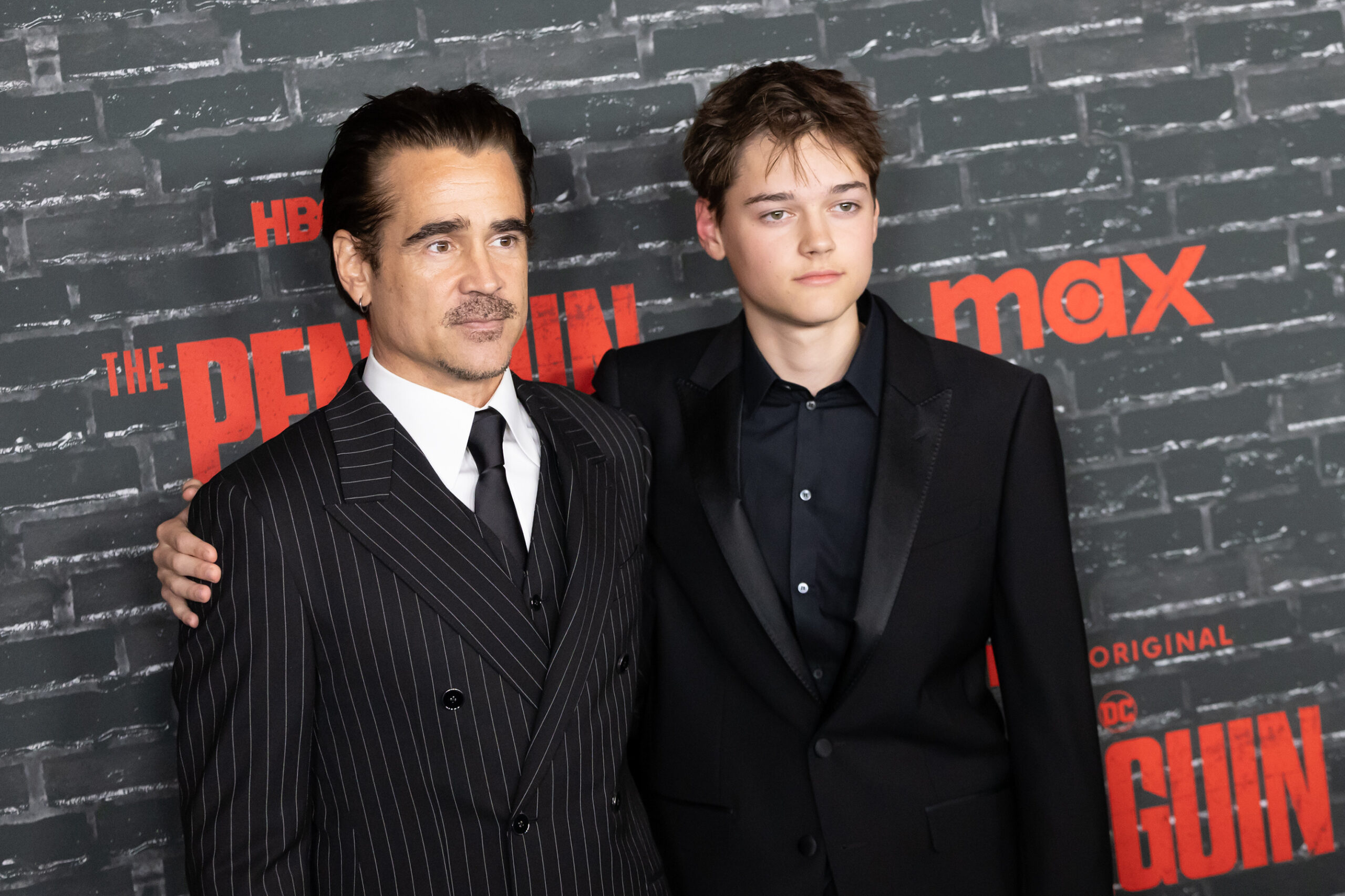 Colin Farrell and his son Henry