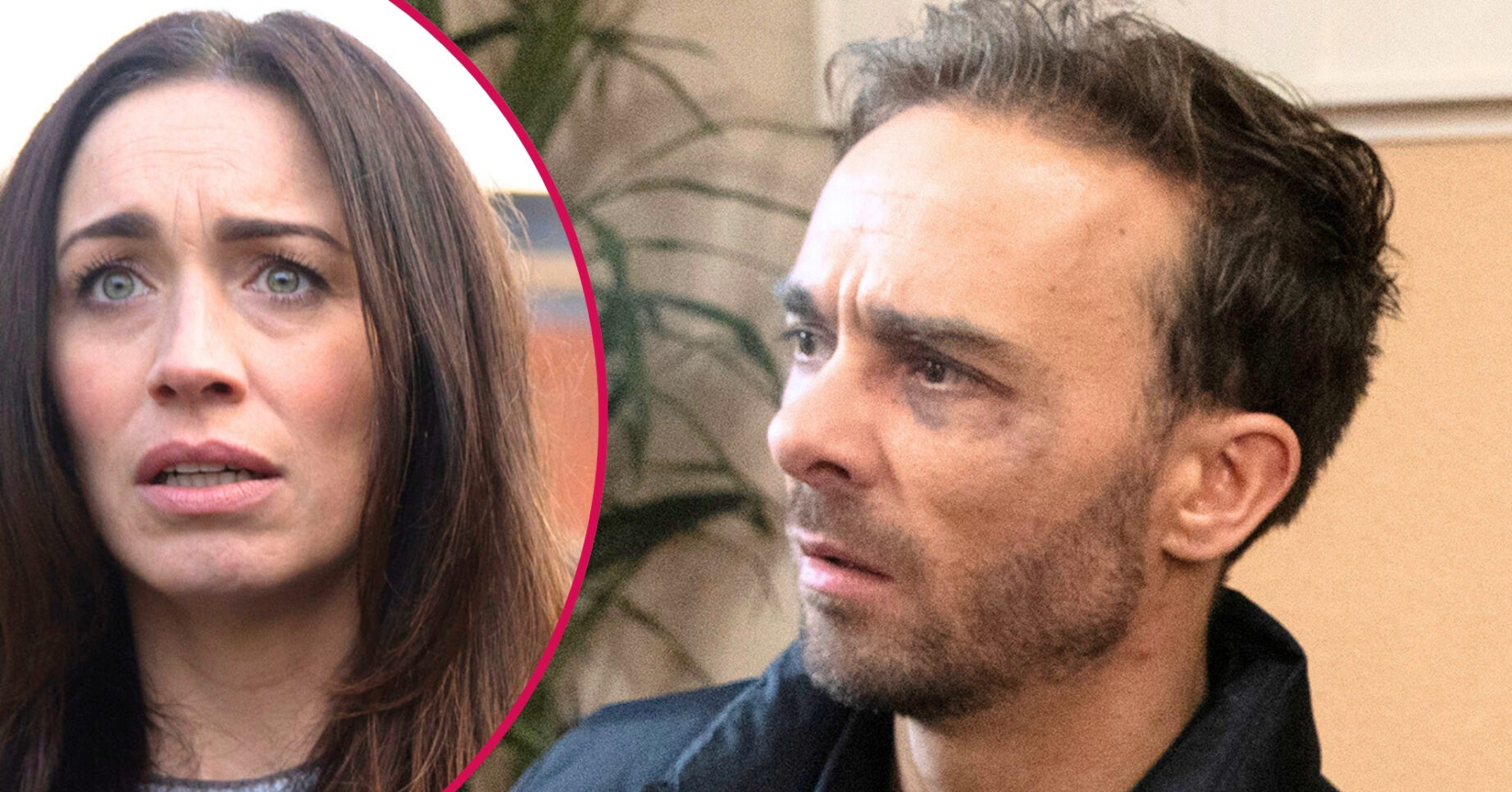 Coronation Street's Shona in a bubble, David