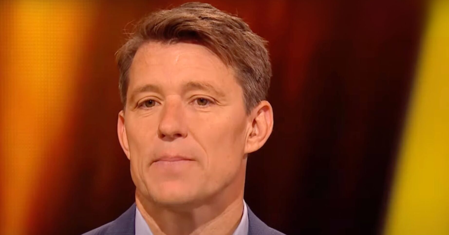 Ben Shephard looks annoyed on Tipping Point