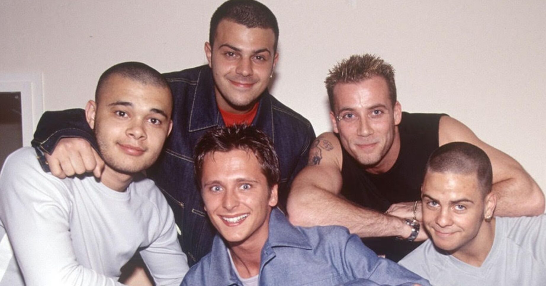 Boyband Five smiling