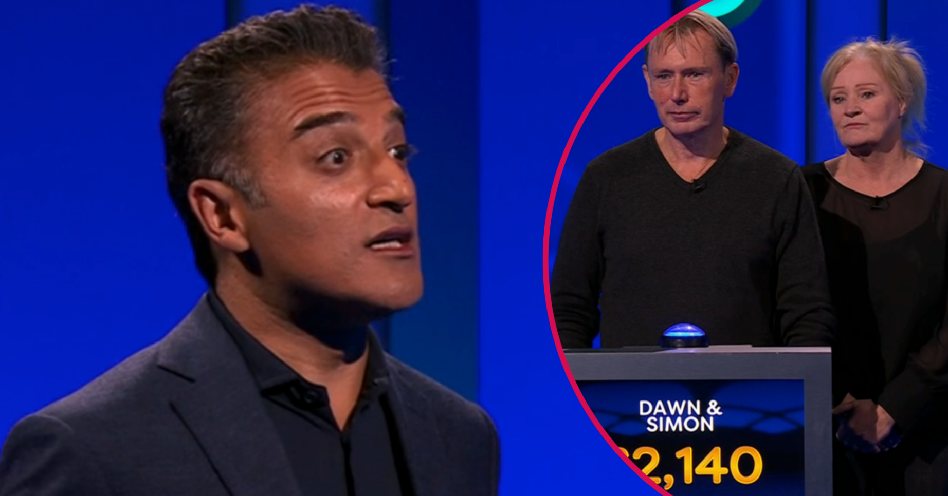 Adil Ray hosting Lingo and a couple playing the gae