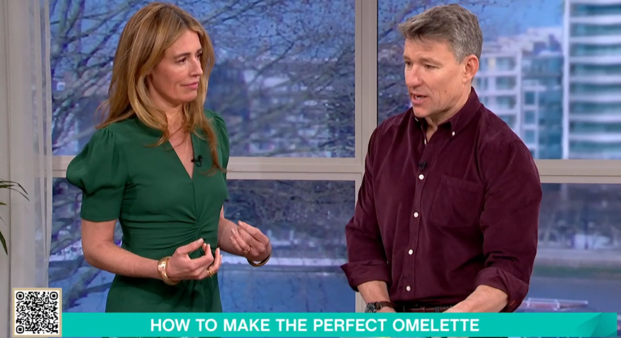 Ben and Cat on This Morning