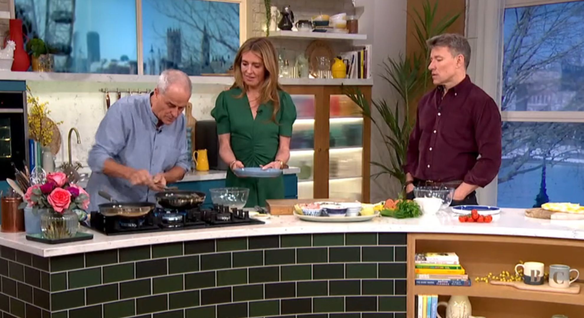 Phil, Ben and Cat on This Morning