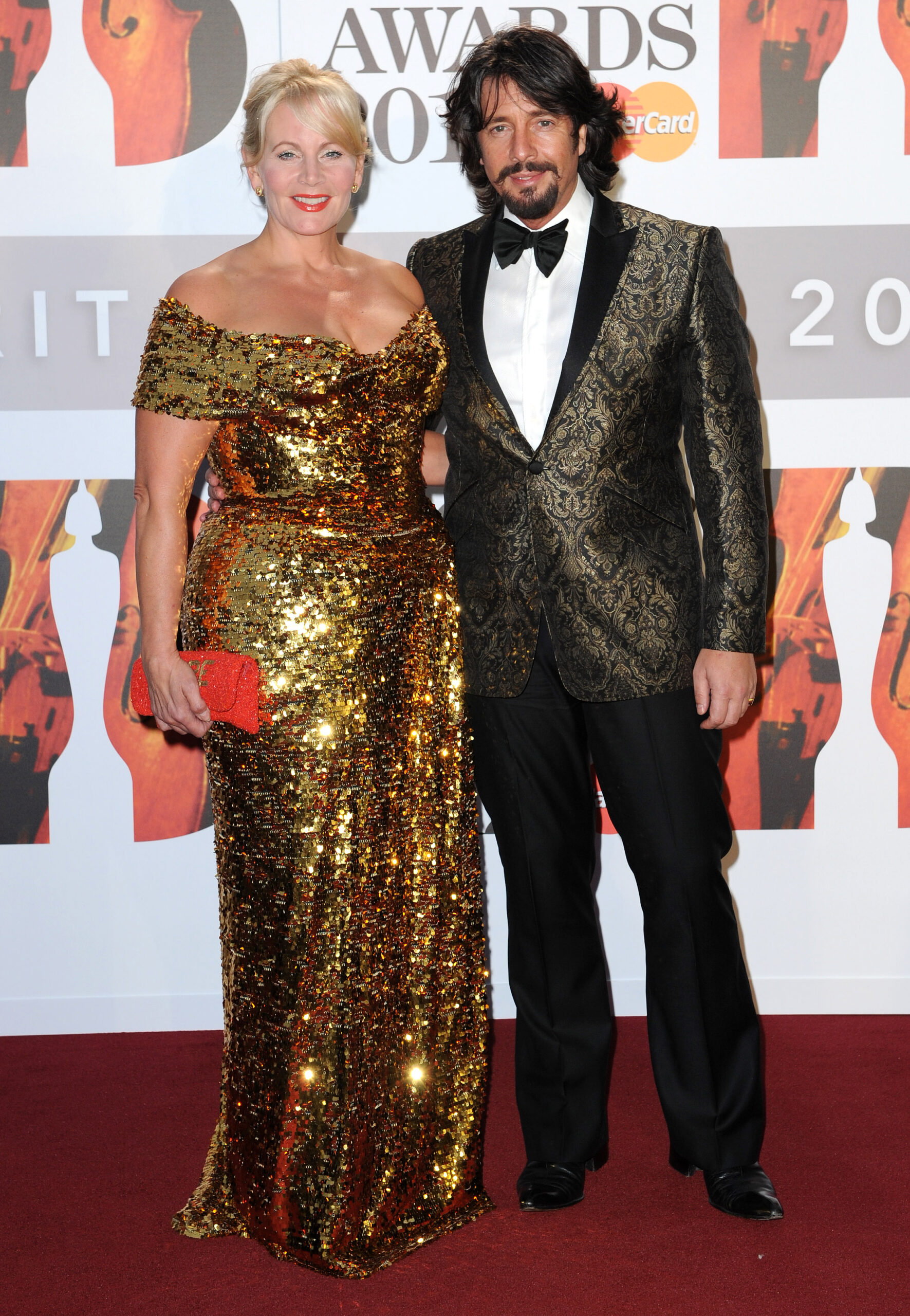 Jackie and Laurence Llewelyn-Bowen on the red carpet