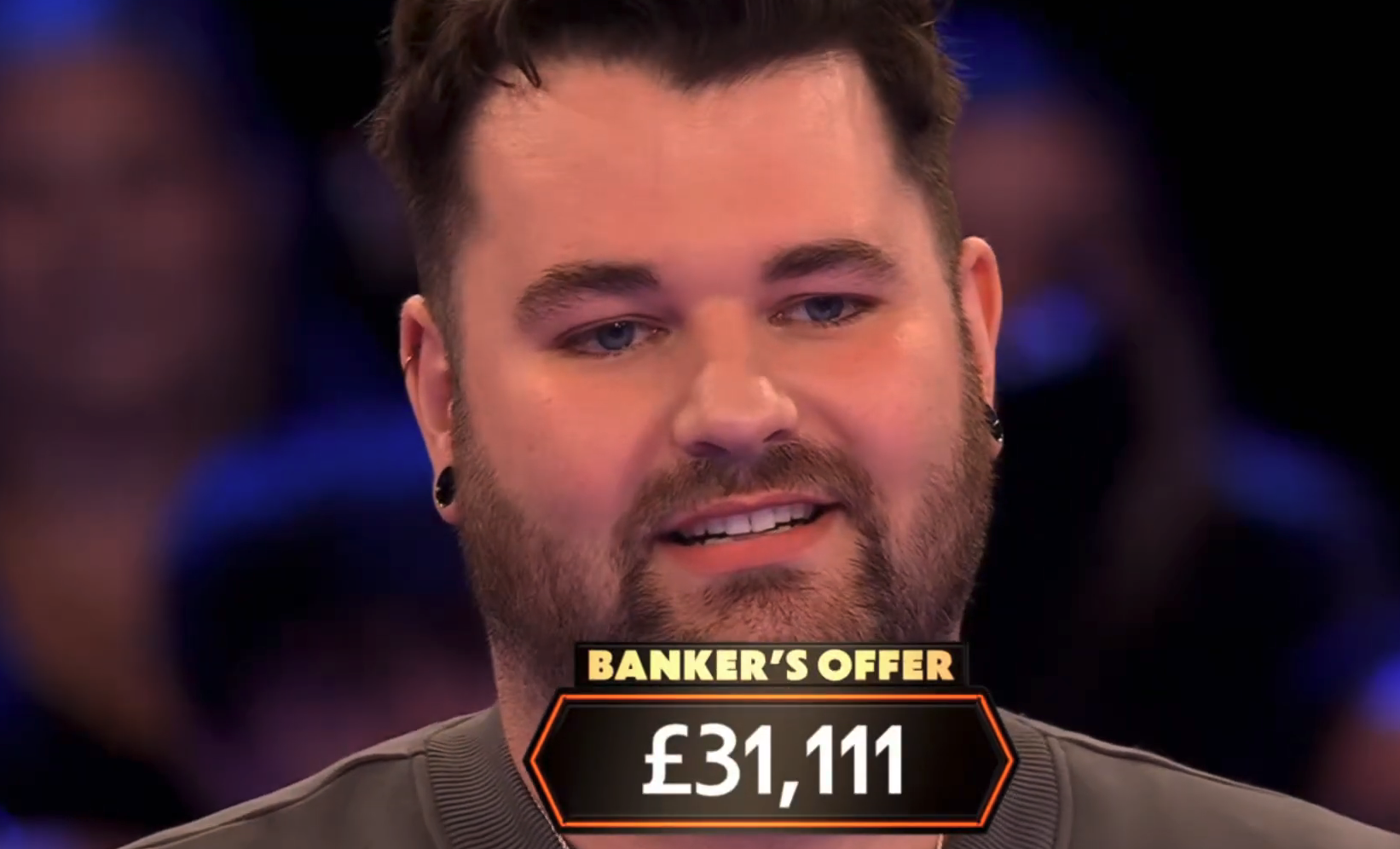 Contestant Rickie on Deal or No Deal
