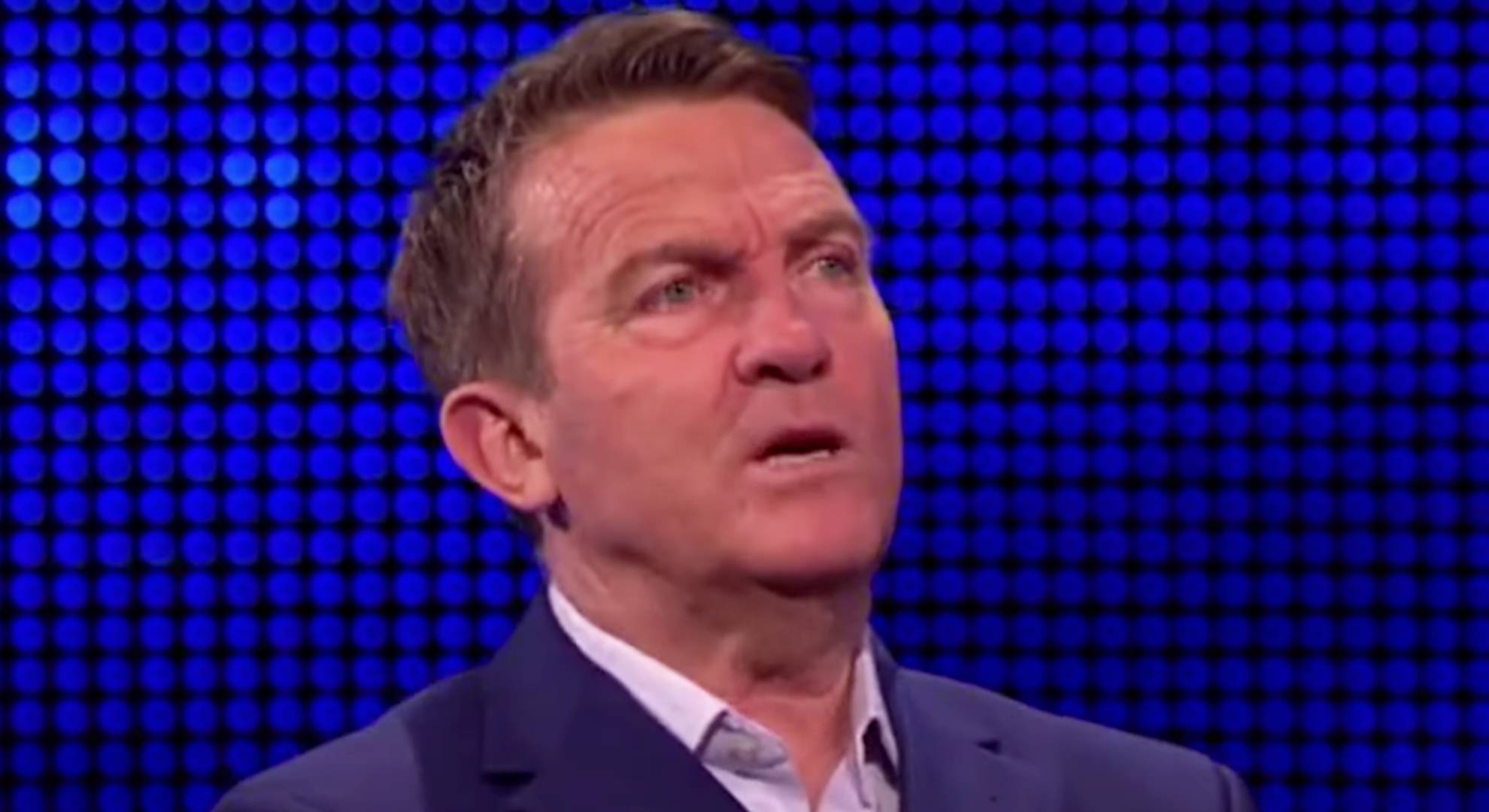 Bradley Walsh looks stunned