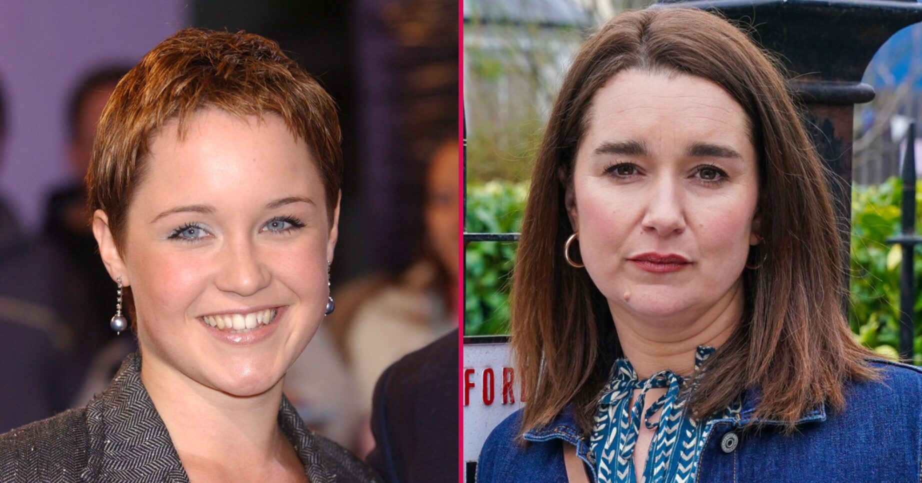 Composite image featuring actress Scarlett Johnson and the newly recast Vicki from EastEnders (Credit: BBC/Composite: ED!)