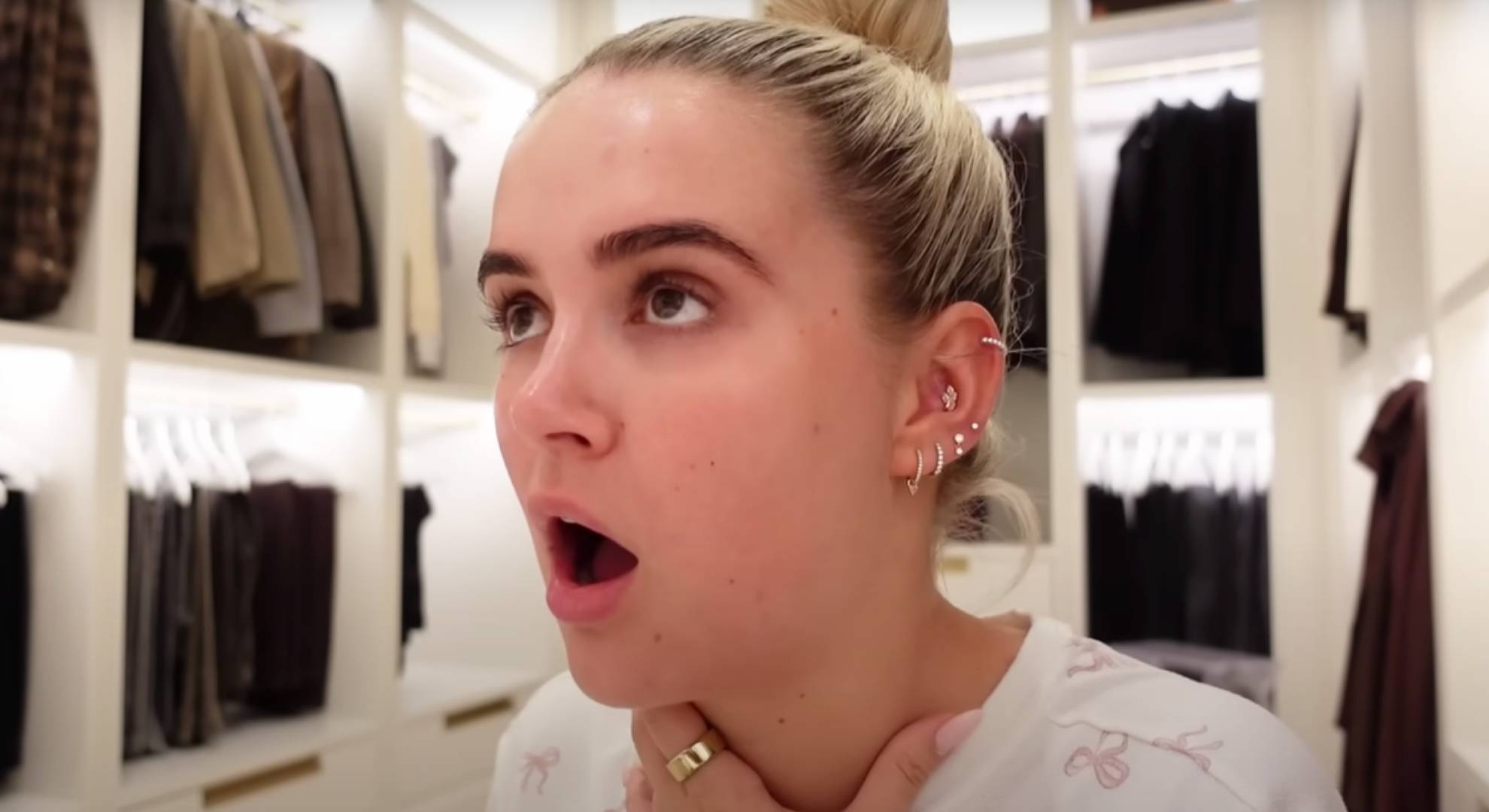 Molly-Mae appears shocked