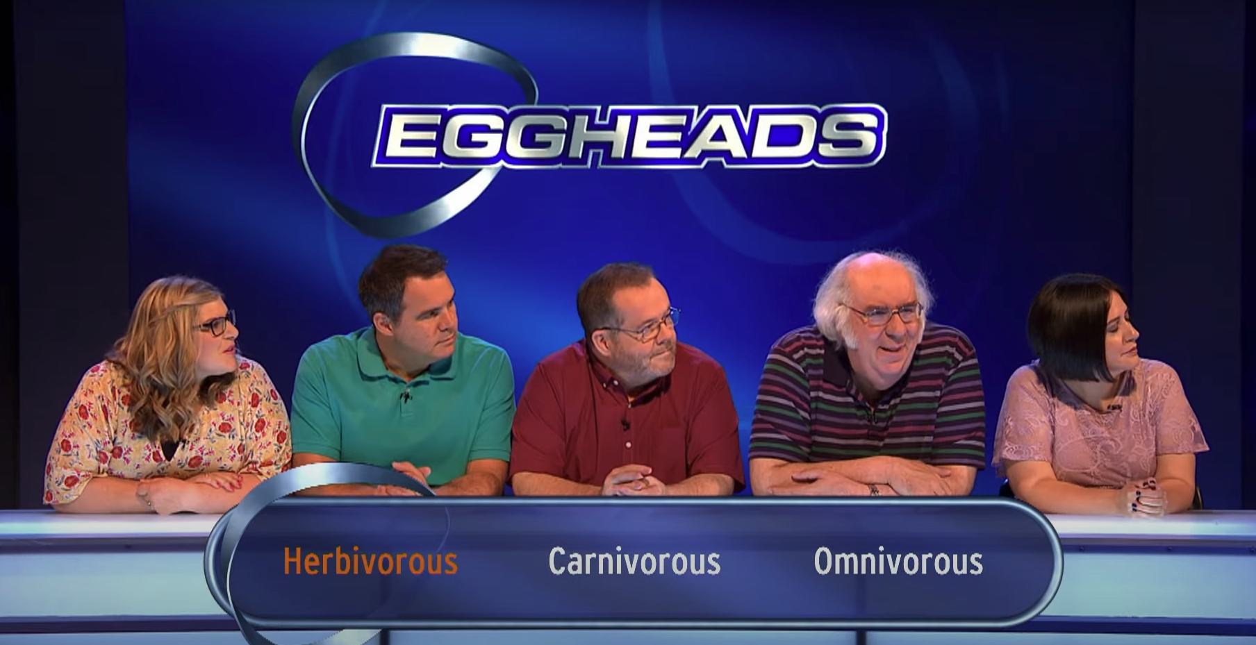 The panel on Eggheads