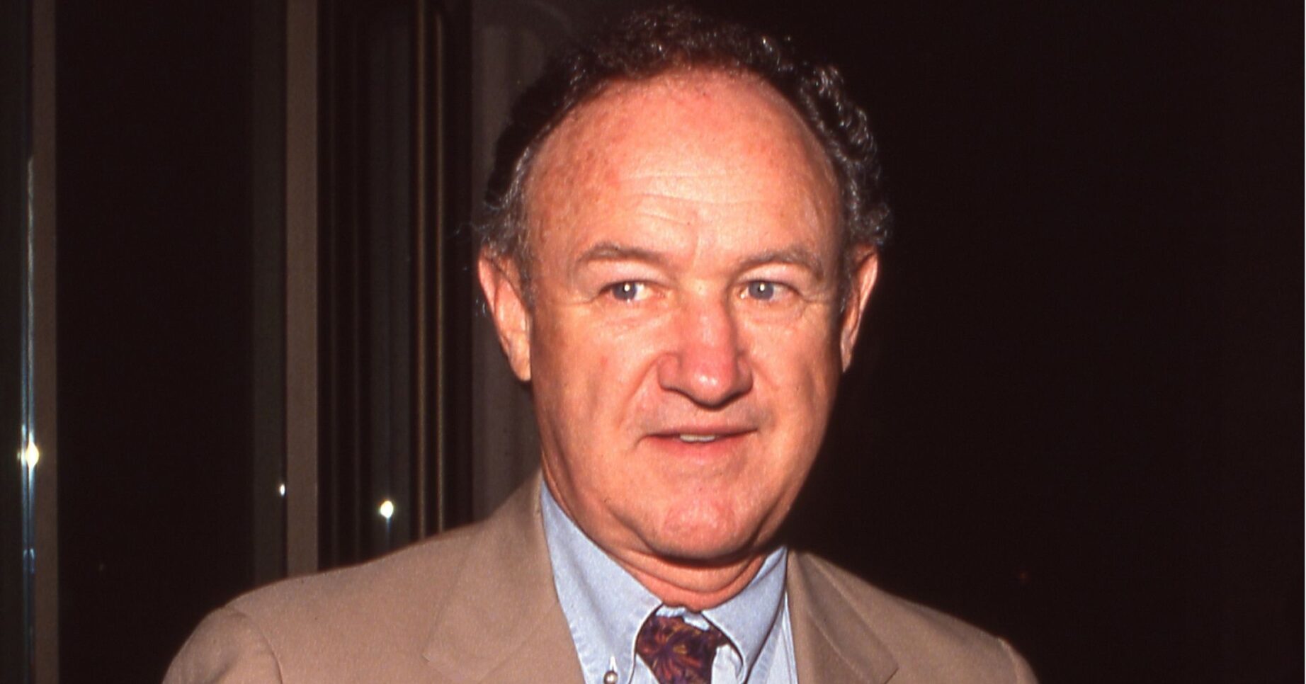 Gene Hackman smiling