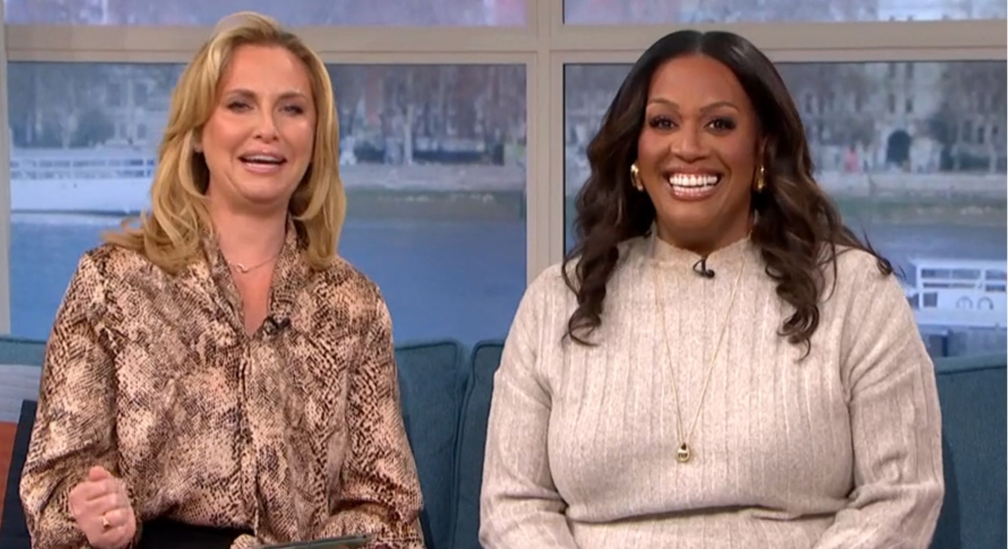 Josie Gibson and Alison Hammond on This Morning today