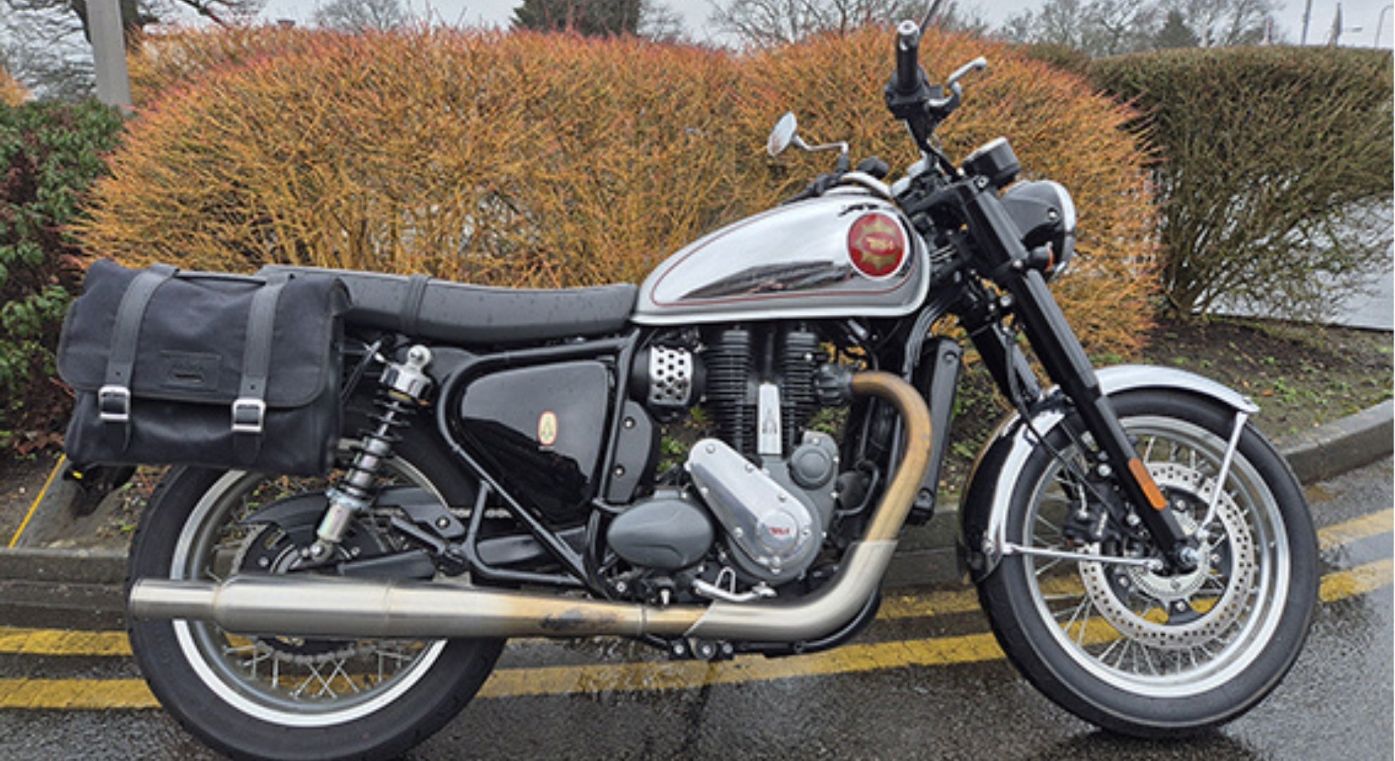 Dave Myer's motorbike