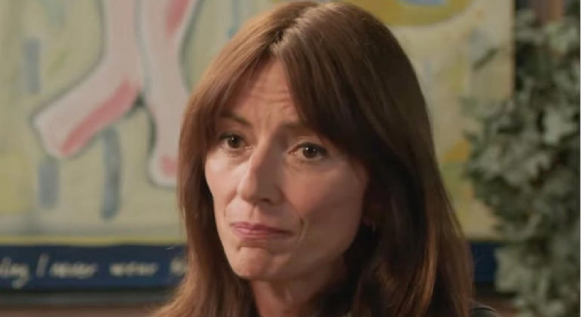 Davina McCall emotional