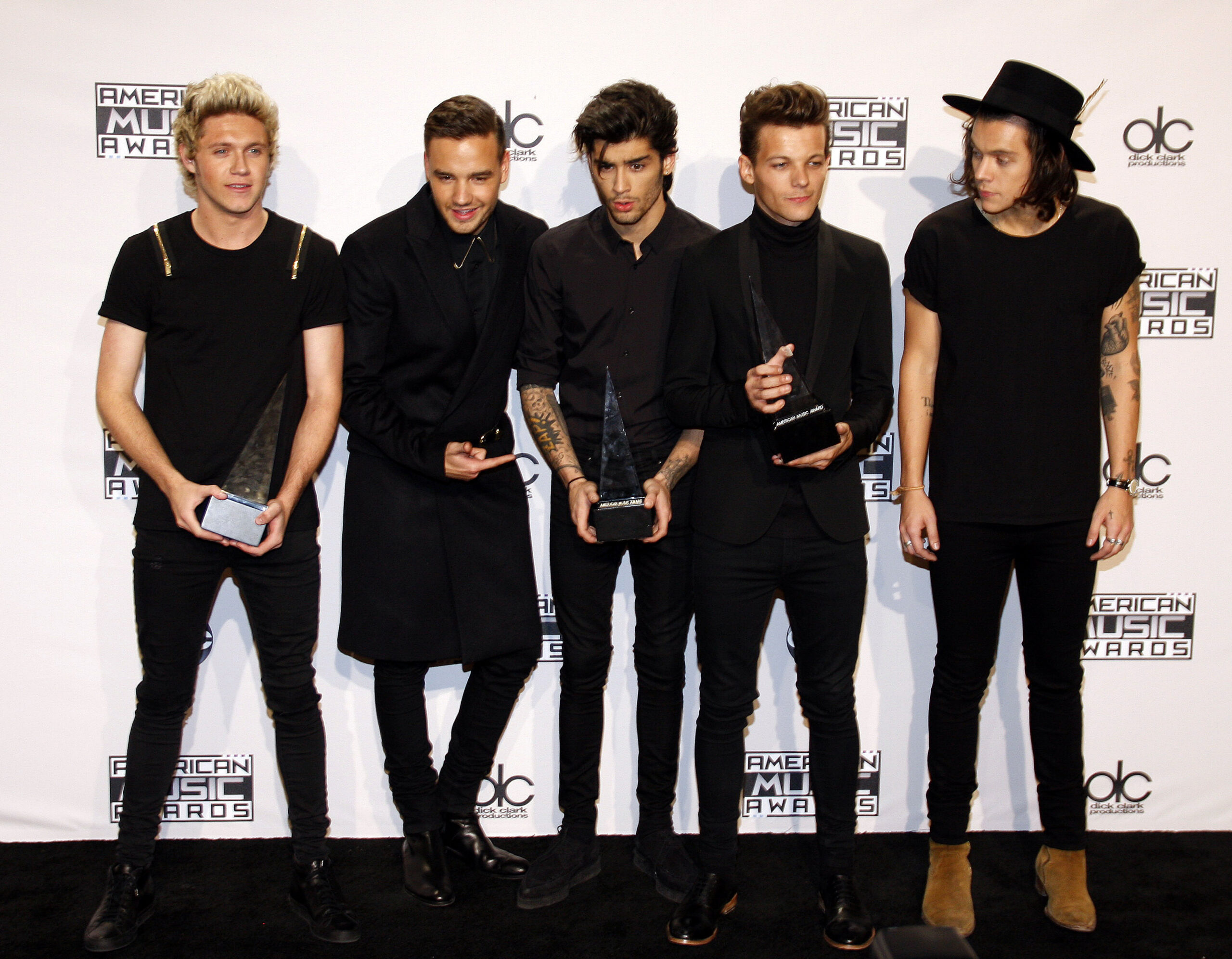 One Direction on the red carpet