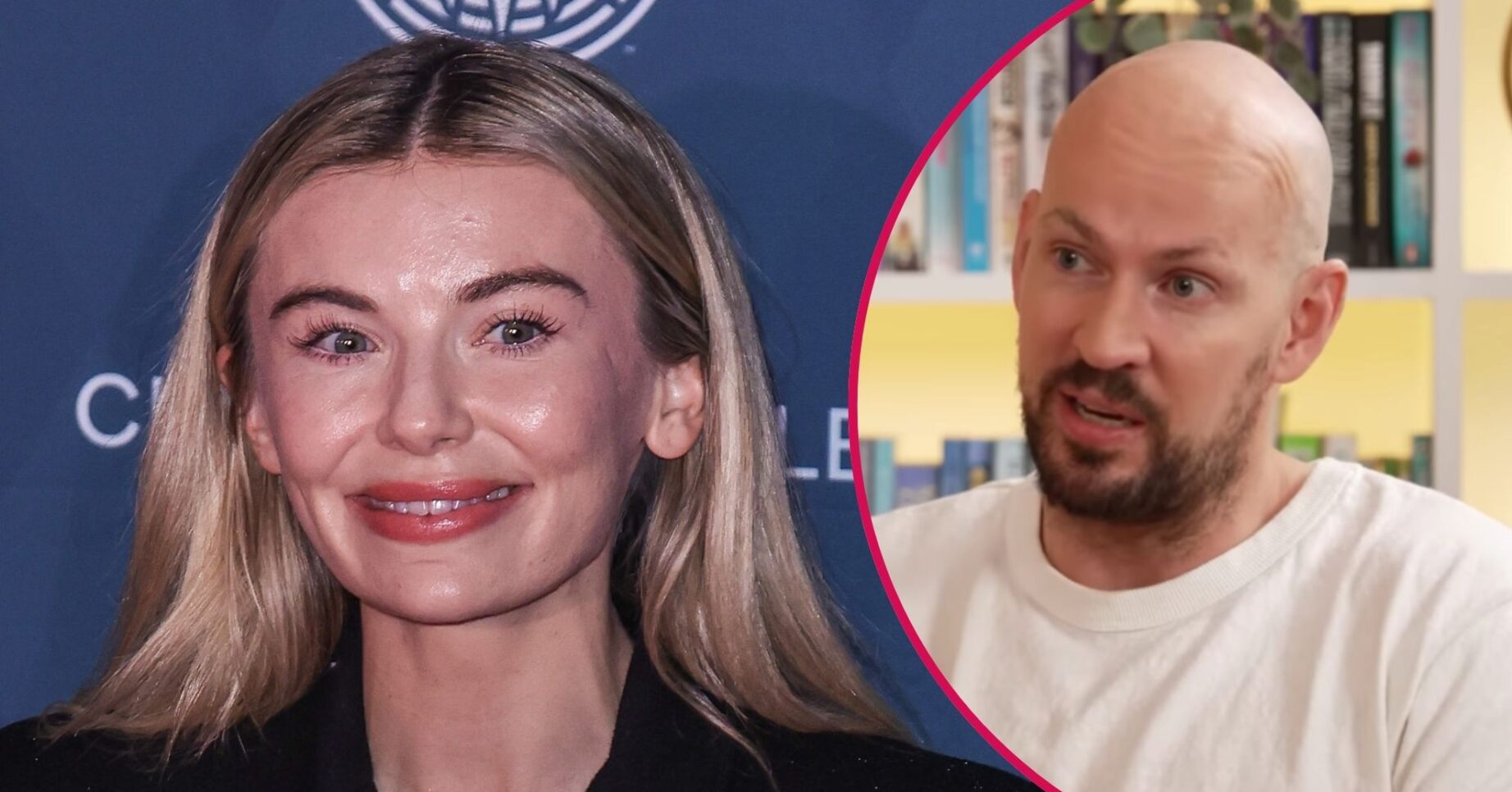 Georgia Toffolo and husband