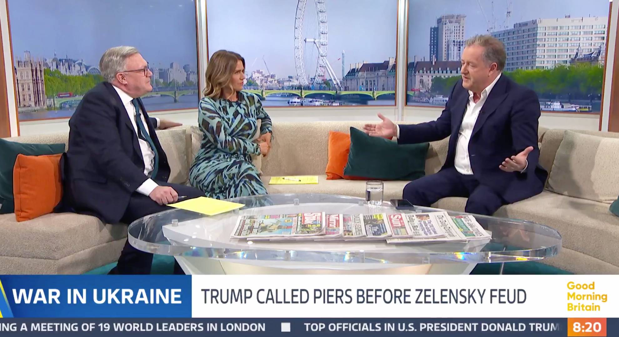 Piers Morgan makes his point on GMB today