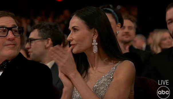 Demi Moore at the Oscars