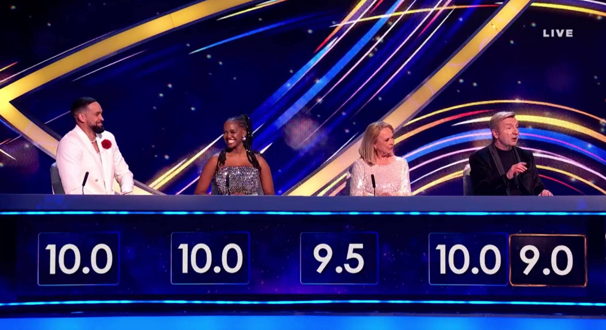 Dancing On Ice judges give their scores