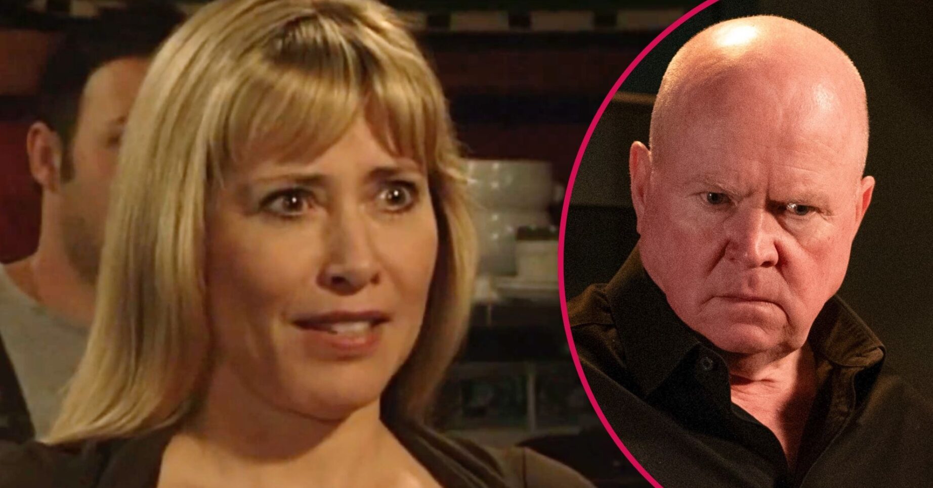 Suzy and Phil on EastEnders