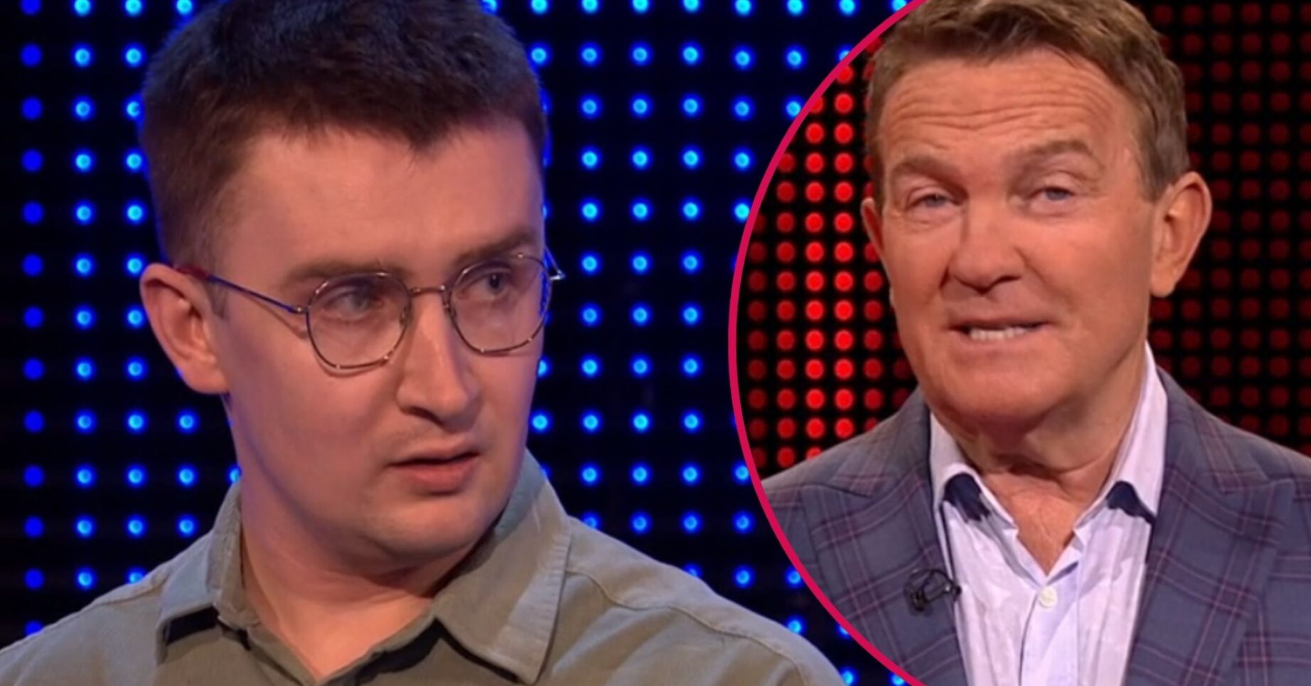 The Chase player and Bradley Walsh
