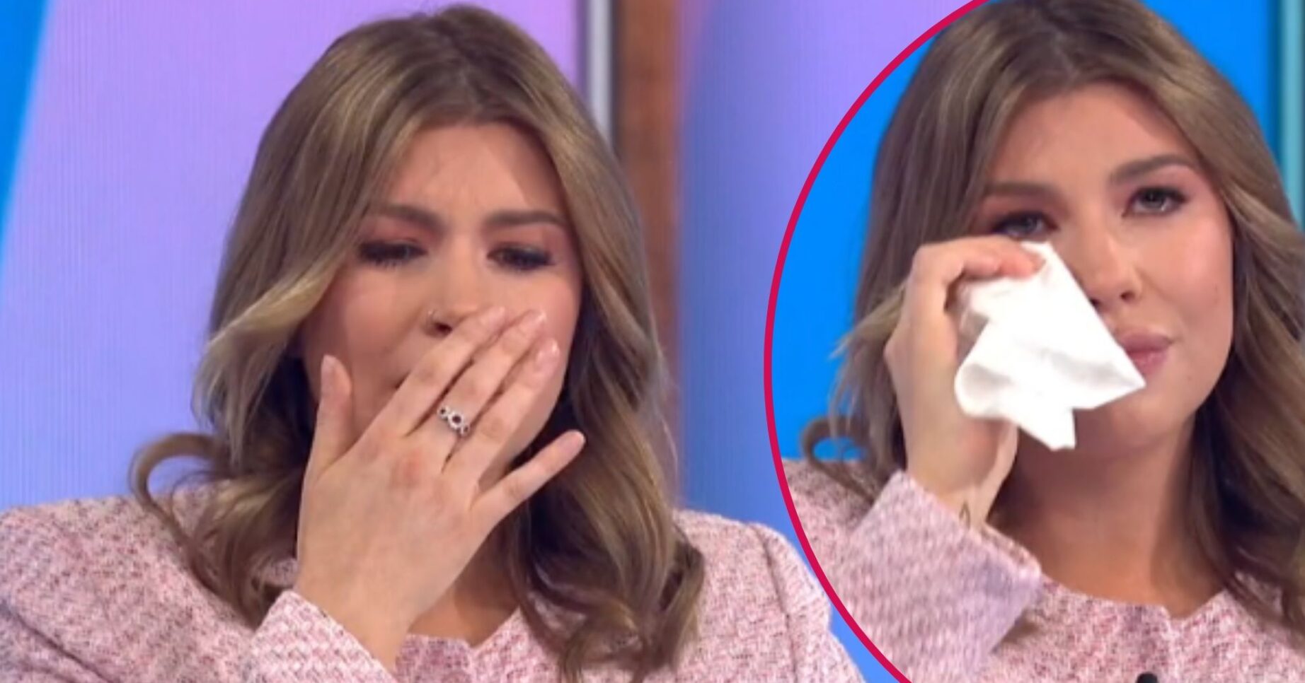 ED comp: Olivia Bowen crying on Loose Women