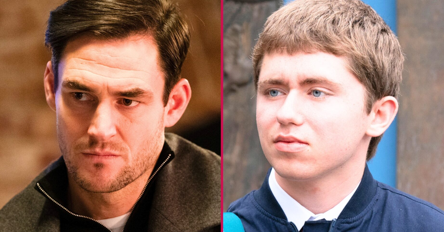 EastEnders' Zack, Barney split pic