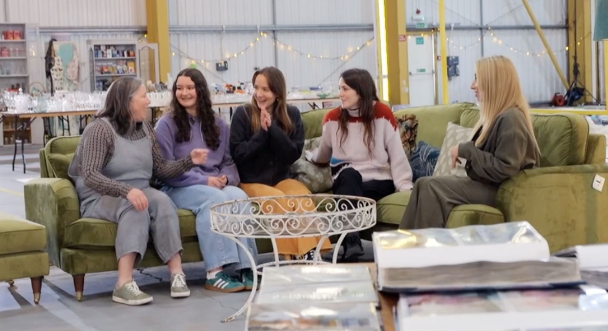 Stacey and family on Sort Your Life Out