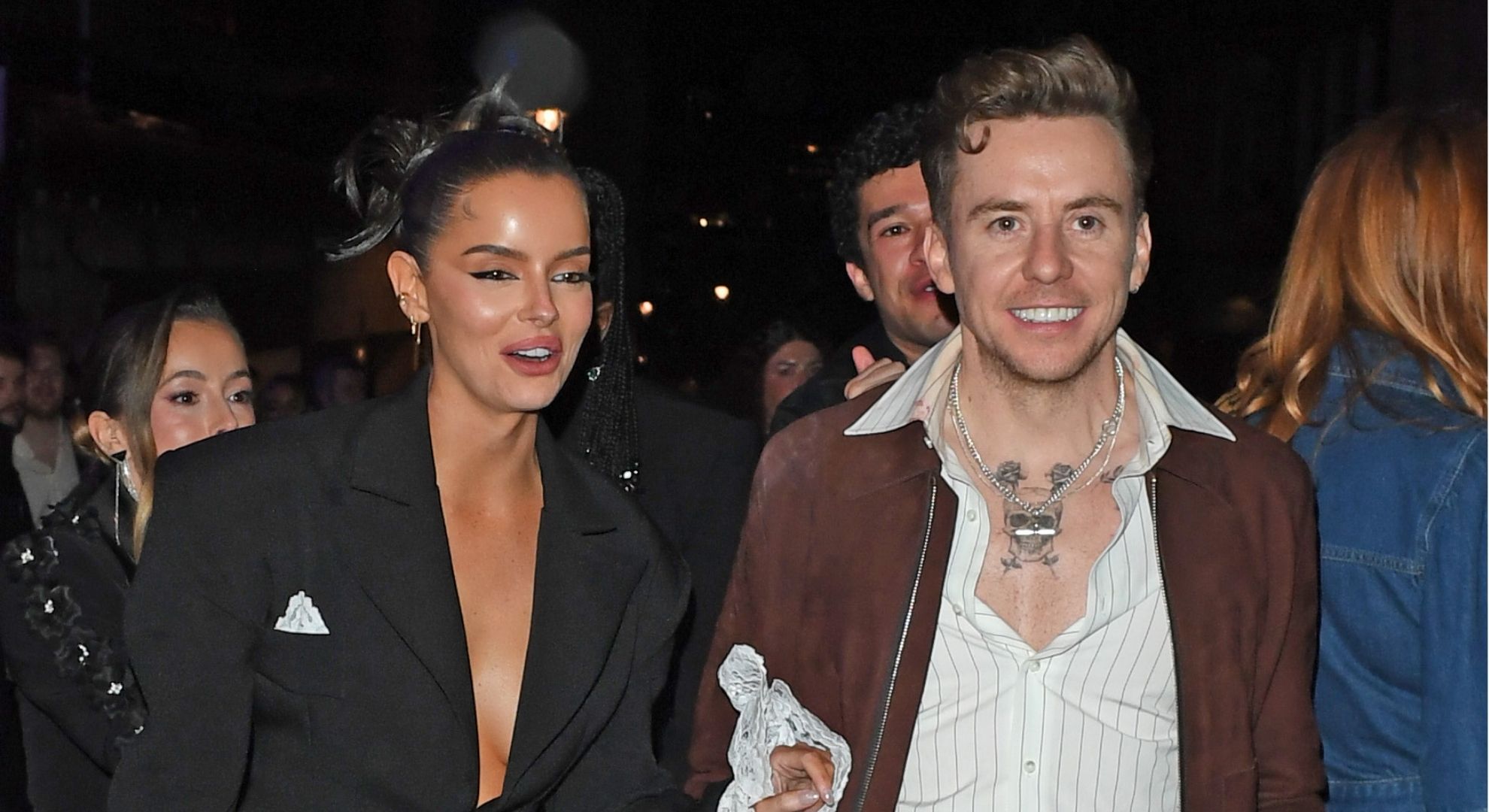 Danny Jones and Maura Higgins at the BRITS 