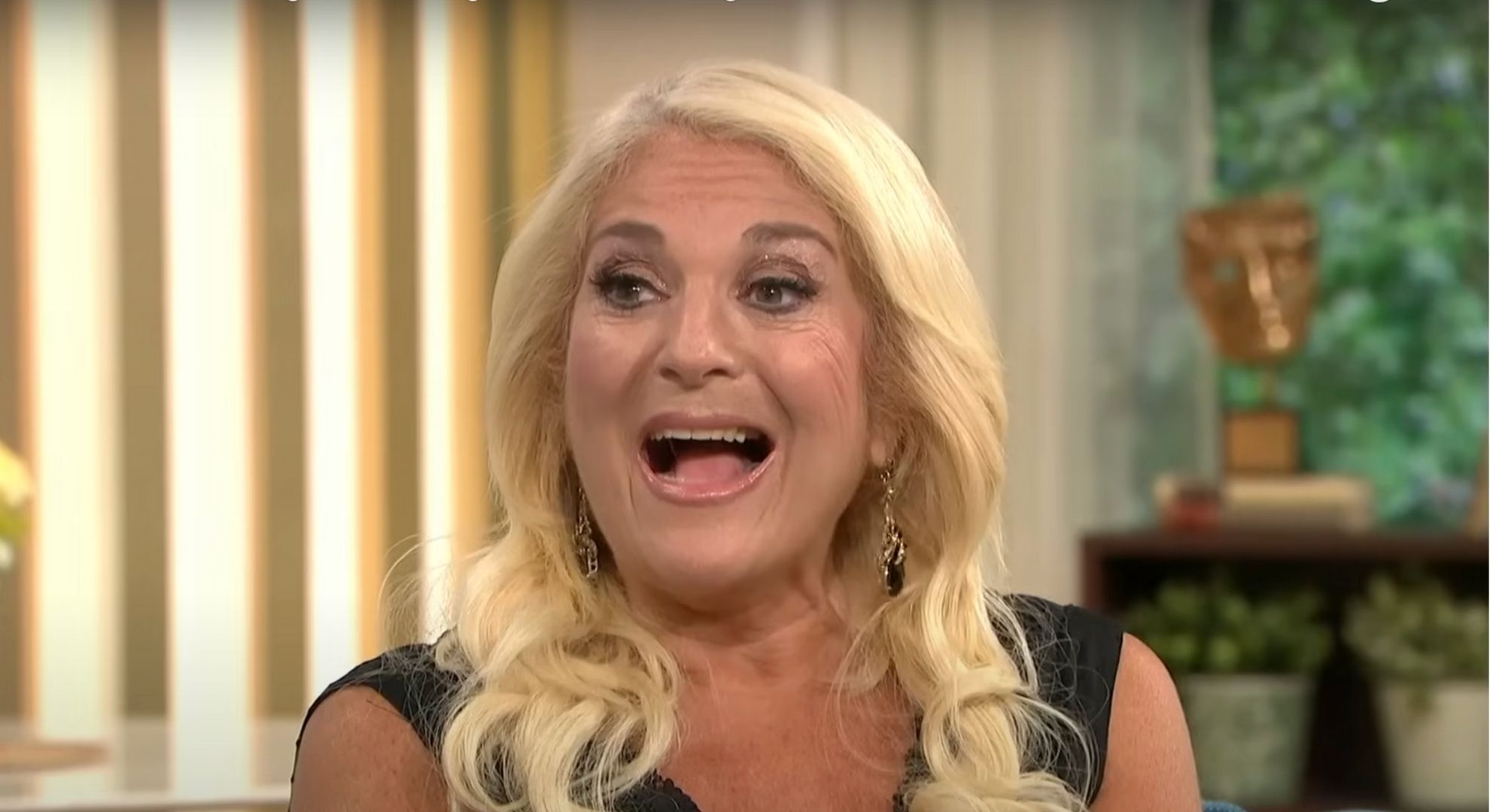 Vanessa Feltz smiling on This Morning