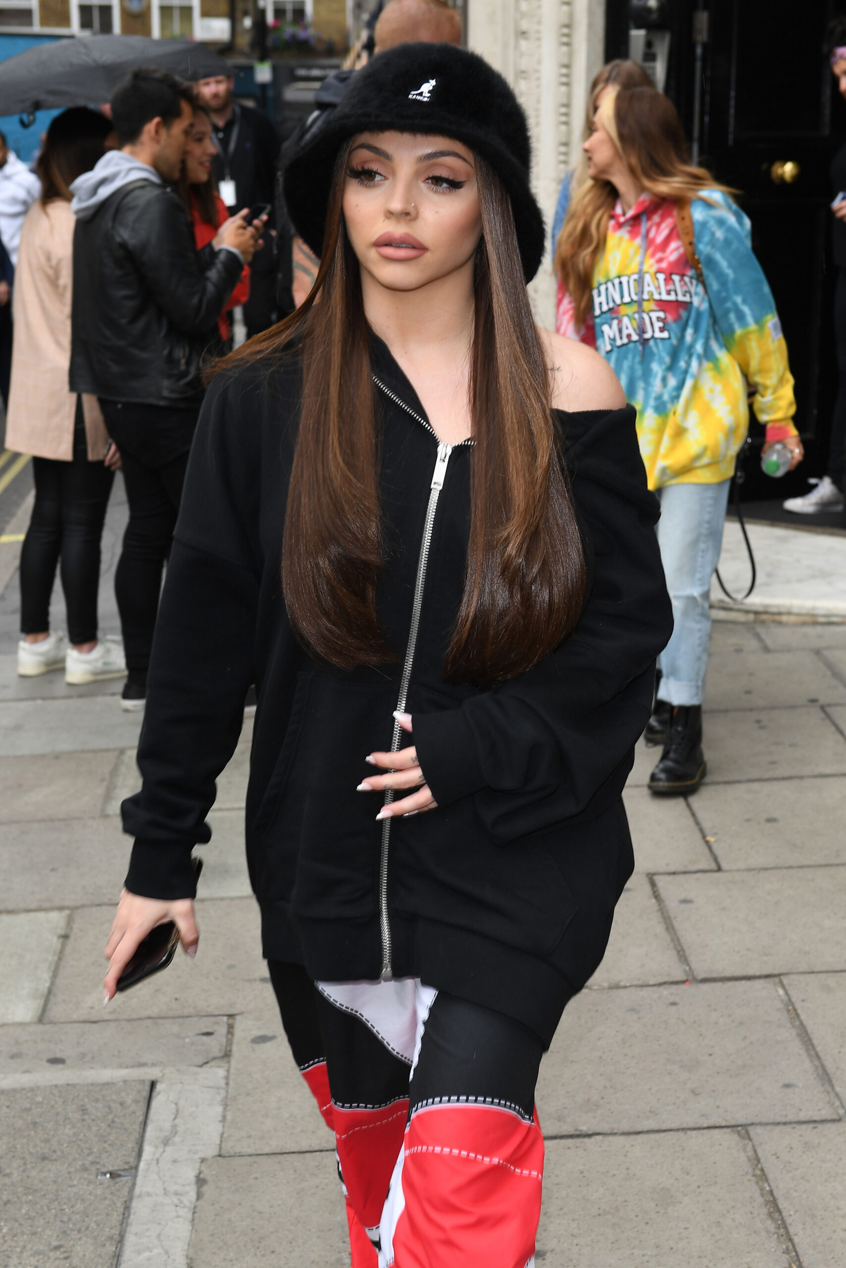 Jesy Nelson walking