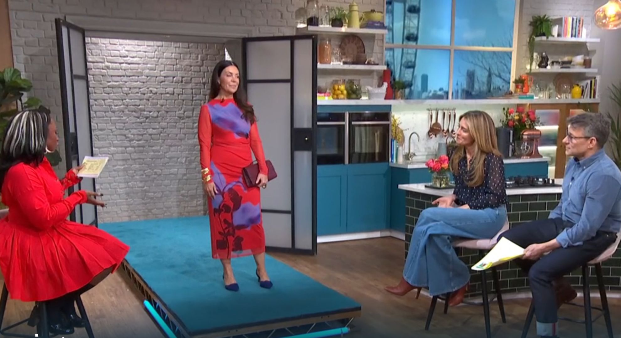 This Morning fashion segment