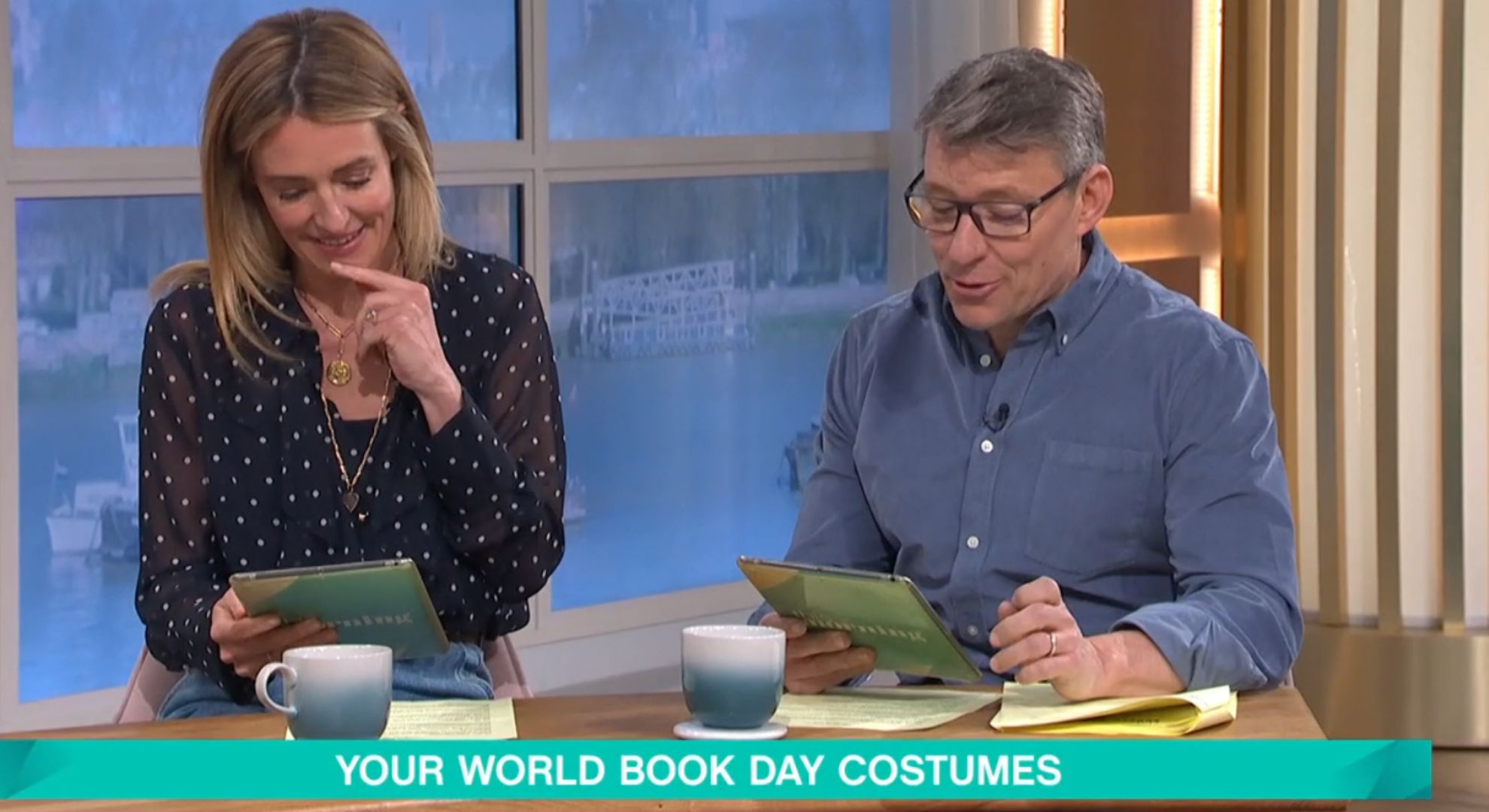 Cat and Ben on This Morning