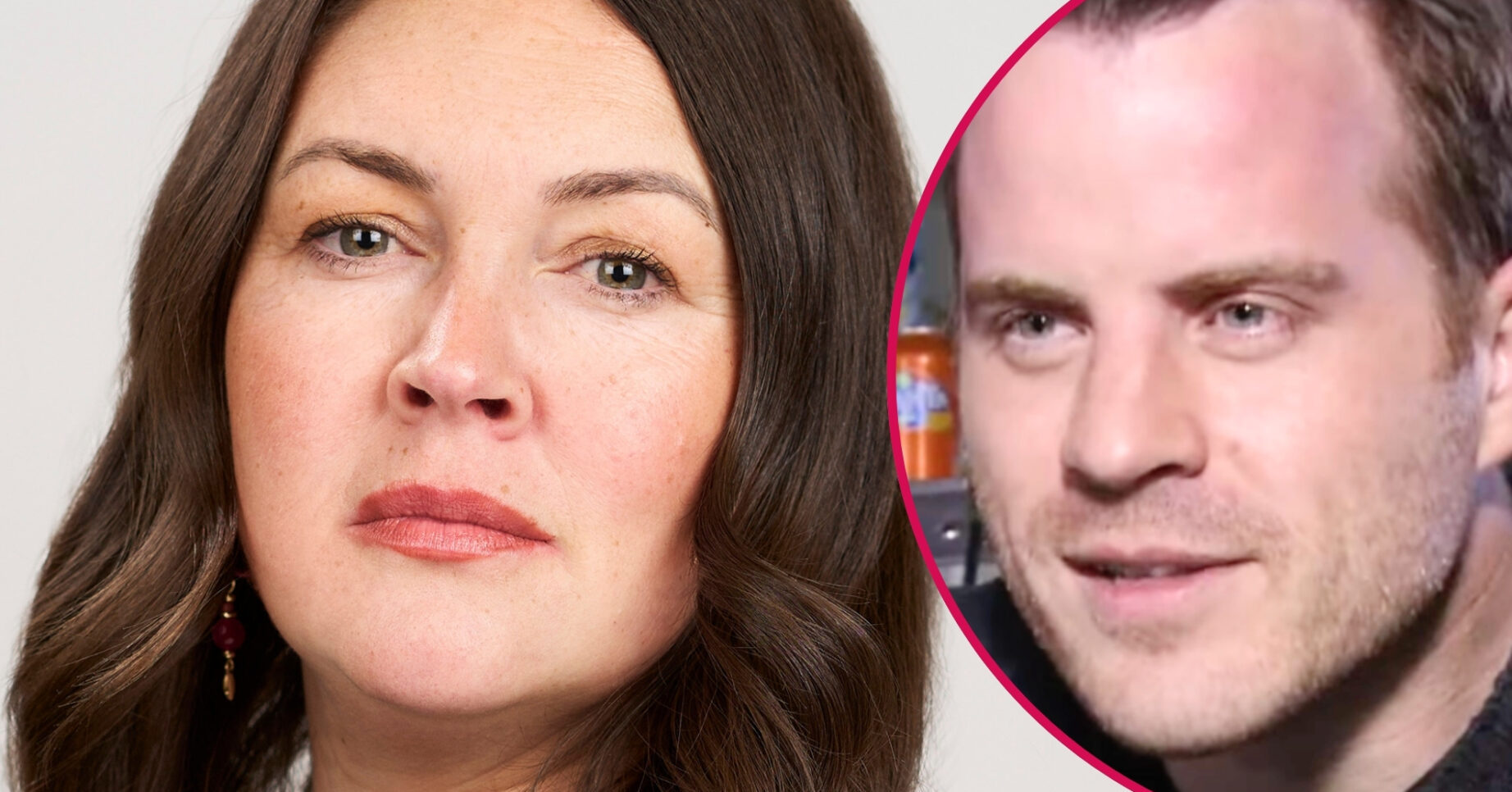 EastEnders' Stacey, Sean Slater in a bubble