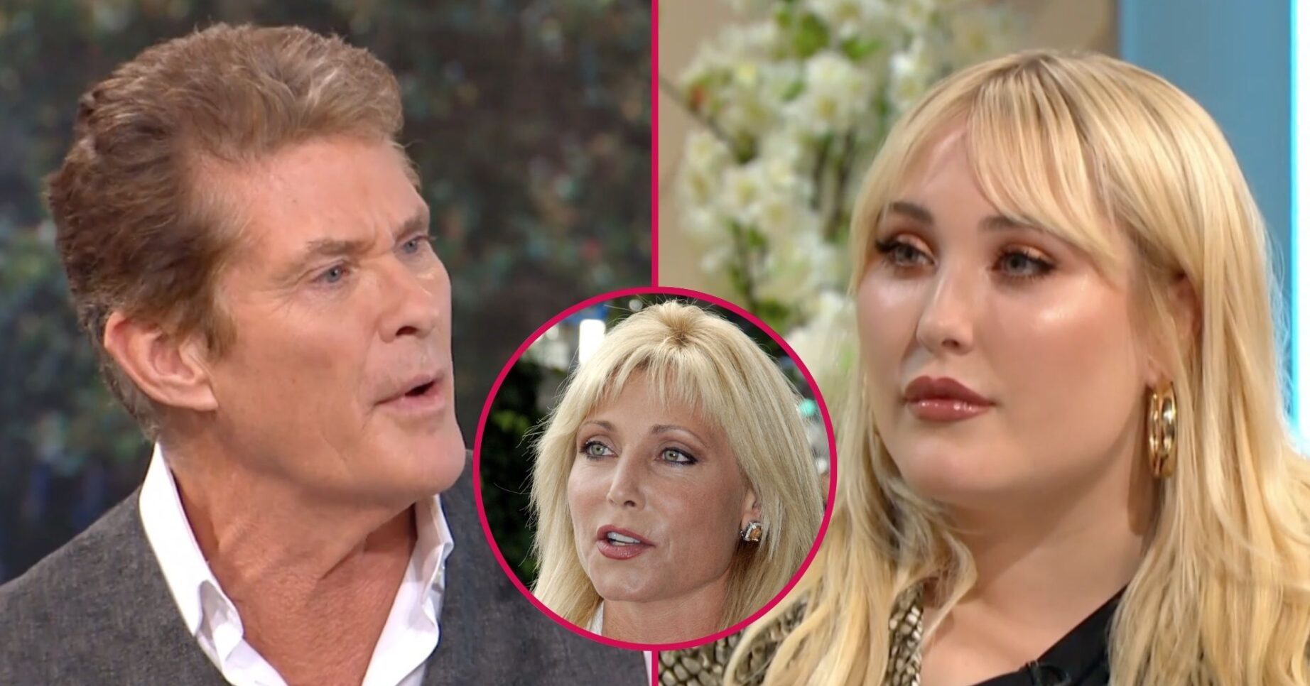 David, his ex wife and daughter