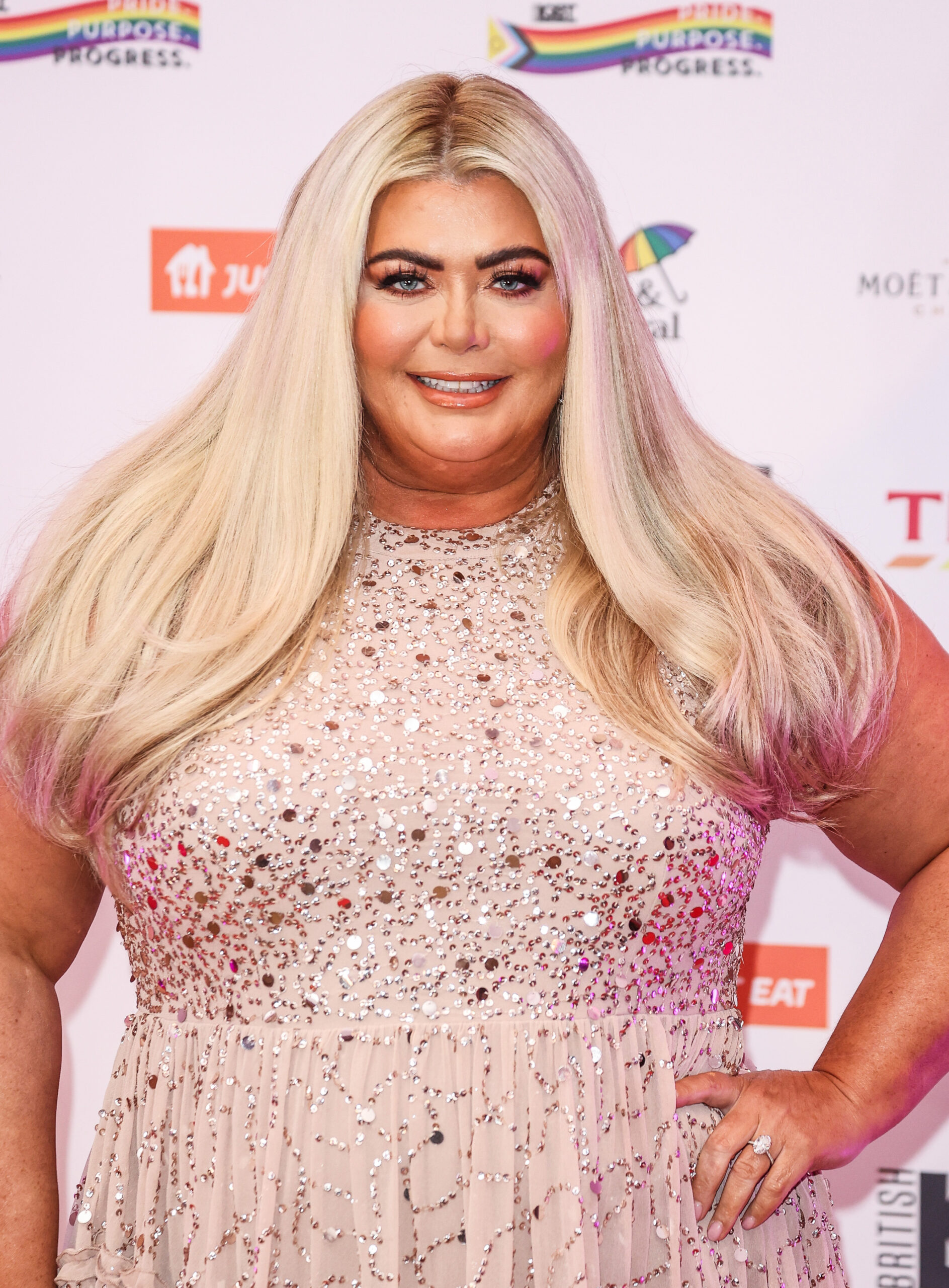 Gemma Collins smiling